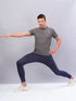 Men Solid Slim Fit Polo T-shirt with MATPIQ