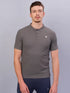 Men Solid Slim Fit Polo T-shirt with MATPIQ