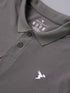 Men Solid Slim Fit Polo T-shirt with MATPIQ