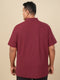 Men Plus Size Solid Polo T-shirt with MATPIQ