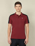 Men Colorblock Relax Fit Polo T-shirt with TECHNO COOL+