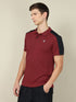 Men Colorblock Relax Fit Polo T-shirt with TECHNO COOL+