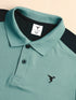 Men Colorblock Relax Fit Polo T-shirt with TECHNO COOL+