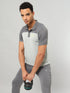 Men Colorblock Relax Fit Polo T-shirt with TECHNO COOL+