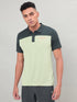 Men Colorblock Relax Fit Polo T-shirt with TECHNO COOL+