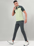 Men Colorblock Relax Fit Polo T-shirt with TECHNO COOL+