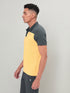 Men Colorblock Relax Fit Polo T-shirt with TECHNO COOL+