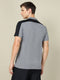 Men Colorblock Relax Fit Polo T-shirt with TECHNO COOL+