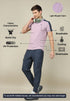 Men Colorblock Relax Fit Polo T-shirt with TECHNO COOL+