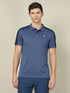 Men Colorblock Relax Fit Polo T-shirt with TECHNO COOL+