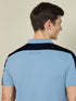 Men Colorblock Relax Fit Polo T-shirt with TECHNO COOL+