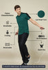 Men Colorblock Relax Fit Polo T-shirt with TECHNO COOL+