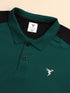Men Colorblock Relax Fit Polo T-shirt with TECHNO COOL+