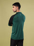 Men Colorblock Slim Fit Polo T-shirt with TECHNO COOL+