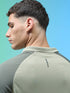 Men Colorblock Slim Fit Polo T-shirt with TECHNO COOL+