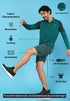 Men Colorblock Slim Fit Polo T-shirt with TECHNO COOL+