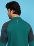Men Colorblock Slim Fit Polo T-shirt with TECHNO COOL+