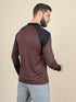 Men Colorblock Slim Fit Polo T-shirt with TECHNO COOL+