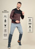 Men Colorblock Slim Fit Polo T-shirt with TECHNO COOL+
