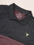 Men Colorblock Slim Fit Polo T-shirt with TECHNO COOL+