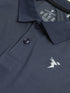 Men Colorblock Slim Fit Polo T-shirt with TECHNO COOL+