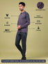 Men Colorblock Slim Fit Polo T-shirt with TECHNO COOL+