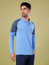 Men Colorblock Slim Fit Polo T-shirt with TECHNO COOL+