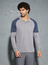 Men Colorblock Slim Fit Polo T-shirt with TECHNO COOL+