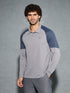 Men Colorblock Slim Fit Polo T-shirt with TECHNO COOL+