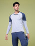 Men Colorblock Slim Fit Polo T-shirt with TECHNO COOL+
