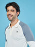Men Colorblock Slim Fit Polo T-shirt with TECHNO COOL+