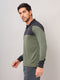 Men Colorblock Slim Fit Polo T-shirt with TECHNO COOL+