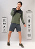 Men Colorblock Slim Fit Polo T-shirt with TECHNO COOL+
