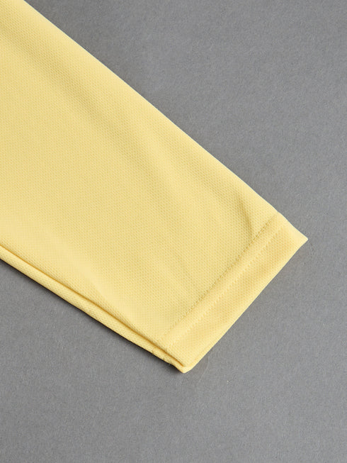 Men Colorblock Slim Fit Polo T-shirt with TECHNO COOL+