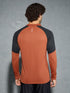 Men Colorblock Slim Fit Polo T-shirt with TECHNO COOL+
