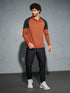 Men Colorblock Slim Fit Polo T-shirt with TECHNO COOL+