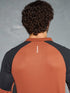 Men Colorblock Slim Fit Polo T-shirt with TECHNO COOL+