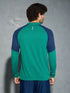 Men Colorblock Slim Fit Polo T-shirt with TECHNO COOL+