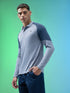 Men Colorblock Slim Fit Polo T-shirt with TECHNO COOL+