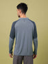 Men Colorblock Slim Fit Polo T-shirt with TECHNO COOL+