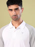 Men Colorblock Slim Fit Polo T-shirt with TECHNO COOL+