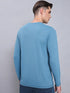 Men Solid Slim Fit Crew Neck T-shirt with TECHNO COOL+
