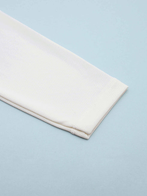 Men Solid Slim Fit Crew Neck T-shirt with TECHNO COOL+