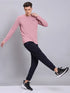 Men Solid Slim Fit Crew Neck T-shirt with TECHNO COOL+