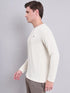 Men Solid Slim Fit Crew Neck T-shirt with TECHNO COOL+