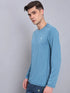 Men Solid Slim Fit Crew Neck T-shirt with TECHNO COOL+
