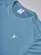 Men Solid Slim Fit Crew Neck T-shirt with TECHNO COOL+