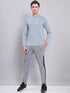 Men Solid Slim Fit Crew Neck T-shirt with TECHNO COOL+