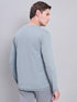 Men Solid Slim Fit Crew Neck T-shirt with TECHNO COOL+