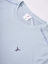 Men Solid Slim Fit Crew Neck T-shirt with TECHNO COOL+